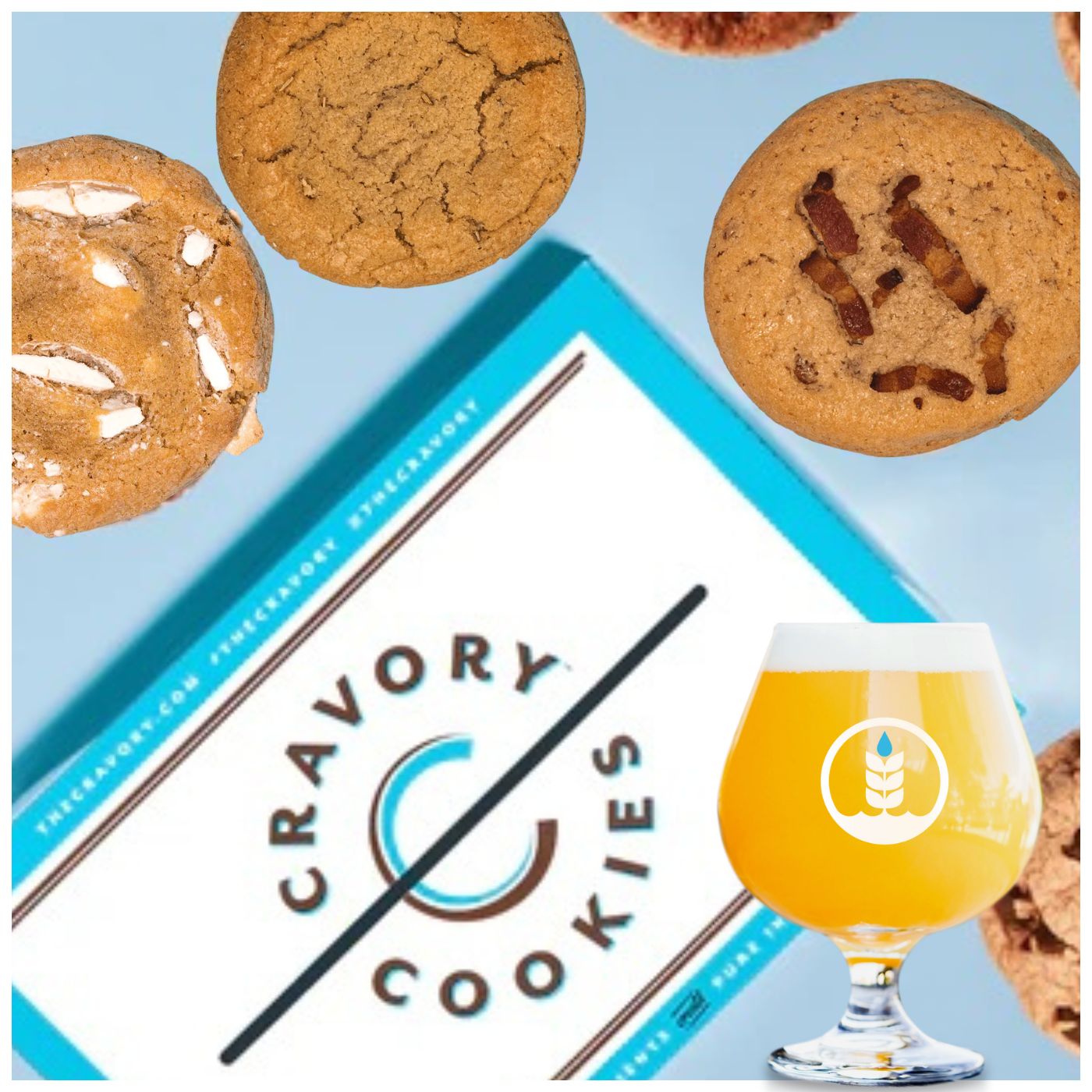 Valentine's Weekend Beer + Cravory Cookie Pairing