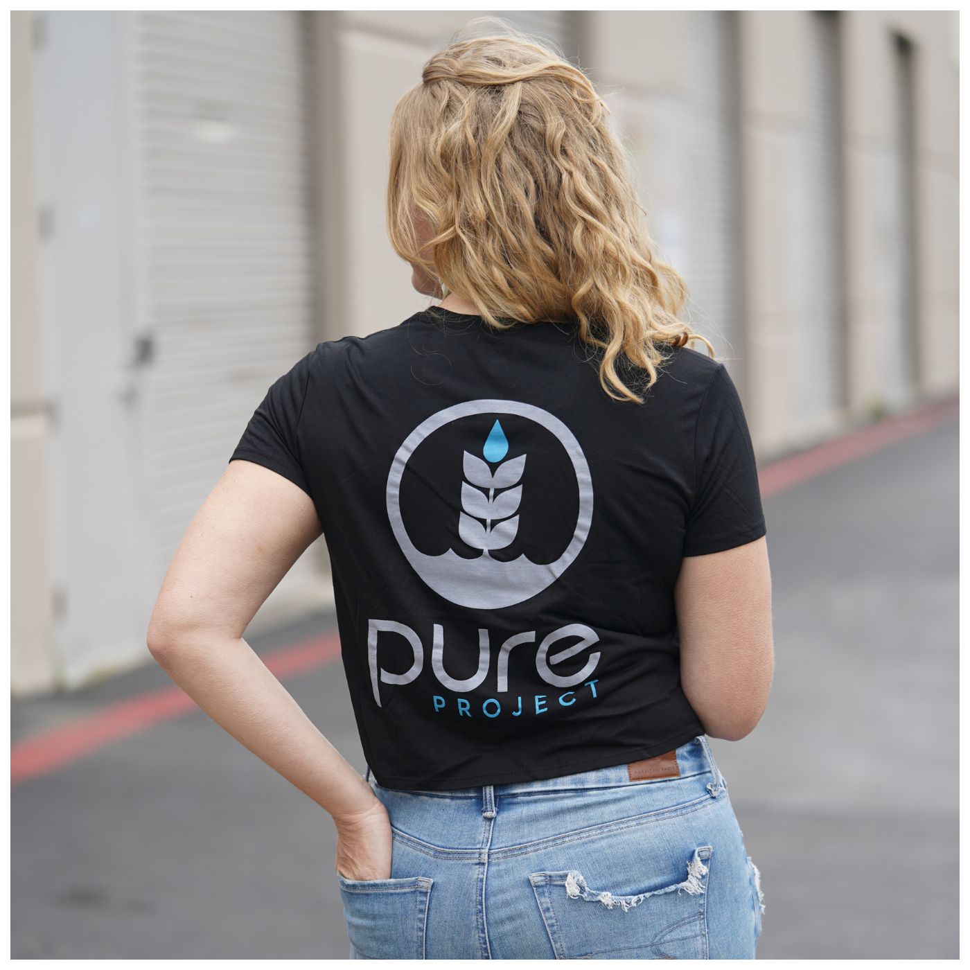Logo Tee Crop Top