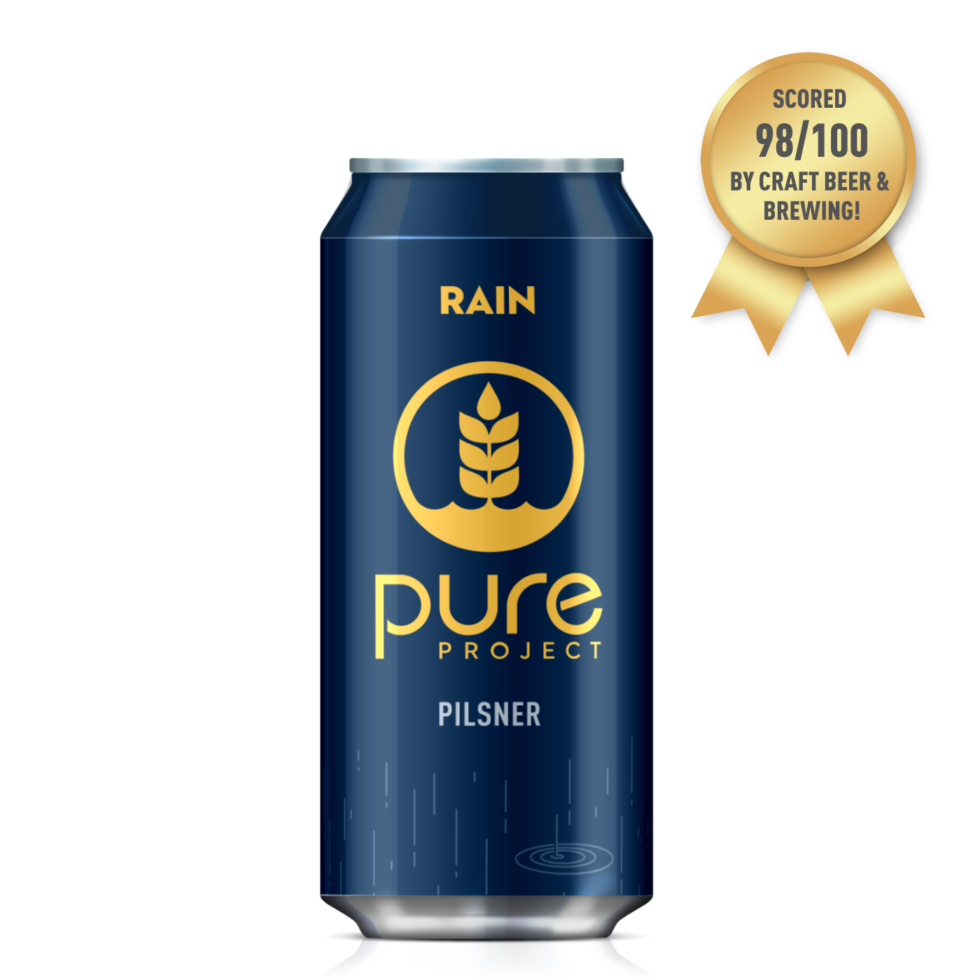 Rain - Pilsner Beer - Pure Project